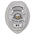 IMP. POLICE BADGE STICKER - STATE SEAL (KY)
