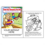 Imprinted Know Your Emergency First Aid Coloring B