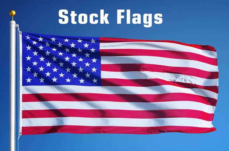 Stock American and State Flags