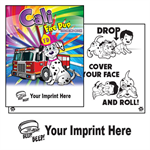 Imprinted Cali Fire Pup CB - Smoke Alarm