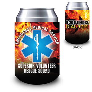 <!--1-->12 oz Custom Full Color Can Hugger - EMS