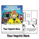 <!--1-->Imprinted-Freddie Firefighter Coloring Boo