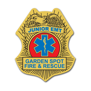 <!--3-->Custom EMT Stick On Badge