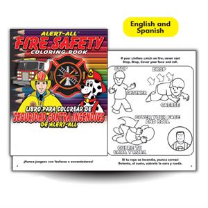 Alert-All Bilingual Coloring Book
