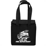 Black Fire Truck Therm-O Cooler Tote