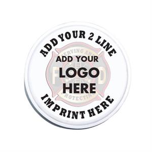 CUSTOM FULL COLOR PHONE HOLDER - WHITE - CUSTOM LOGO