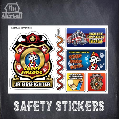 Cappy Firedog Fire Safety Kit 8