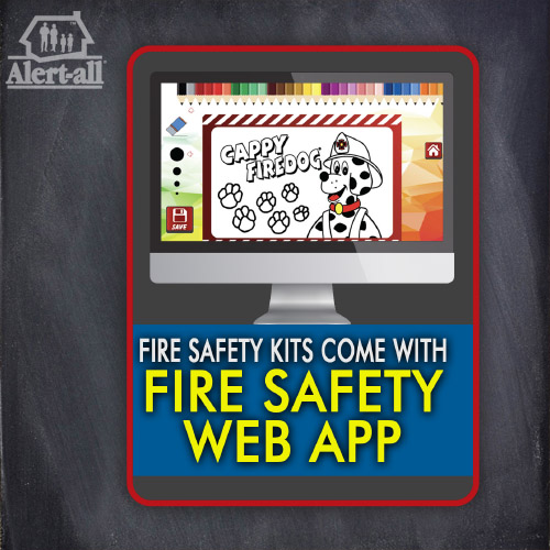 Cappy Firedog Fire Safety Kit 9