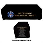 Custom - 8 ' Tablecloth -  FF Prayer Star of Life