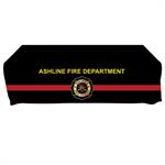 Custom - 8 ' Tablecloth - Red Line Serving & Protecting