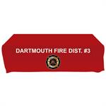 Custom - 8 ' Tablecloth - Red Serving & Protecting