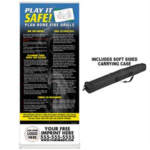Custom - Fire Exit Drill Banner Roll Up