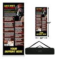 Custom - Kitchen Fire Safety Banner Roll Up