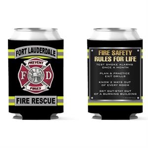 Custom 12 oz Full Color Shield Can Hugger