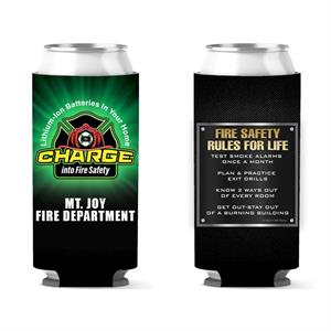 Custom 12 oz Slim Can Hugger - 2025 Theme Logo