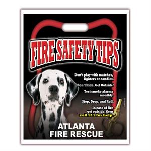Custom 12^ x 15^ Full Color Grab Bags - Dalmation