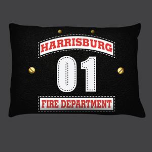 Custom 14^ X 20^ Pillow - Shield Design