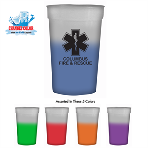 Custom 17 oz Mood Stadium Cup - Star Of Life