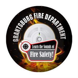 Custom 2^ Circle Roll Sticker w/ 2021 Theme