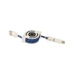 Custom 3-in-1 Charge it Cable - Blue