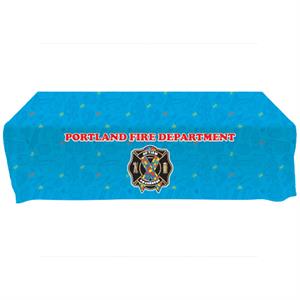 Custom 6' Tablecloth - Autism Awareness Ribbon Logo
