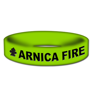 Custom Awareness Bands Green - Fire Hydrant