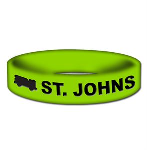 Custom Awareness Bands Green - Fire Truck