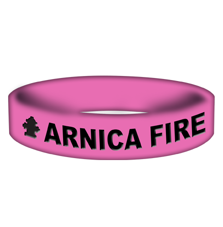 Custom Awareness bands Pink - Fire Hydrant