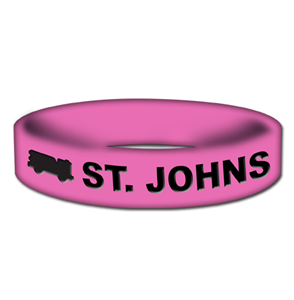 Custom Awareness bands Pink - Fire Truck