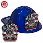 Custom Blue Fre Hats with Americana Shield