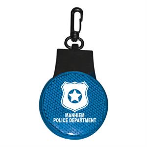 Custom Blue L.E.D. Light Reflector w/ Clip