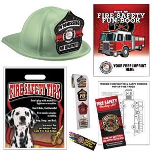 Custom Budget Pack w/ Glow Fire Hats - Full Color 2024 Theme Logo
