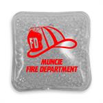 Custom Clear Hot/Cold Pack w/ Fire Hat Logo