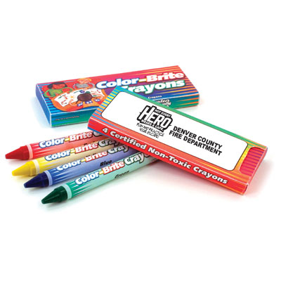 Custom Crayon Box - Pack of 4 - 2019 Theme