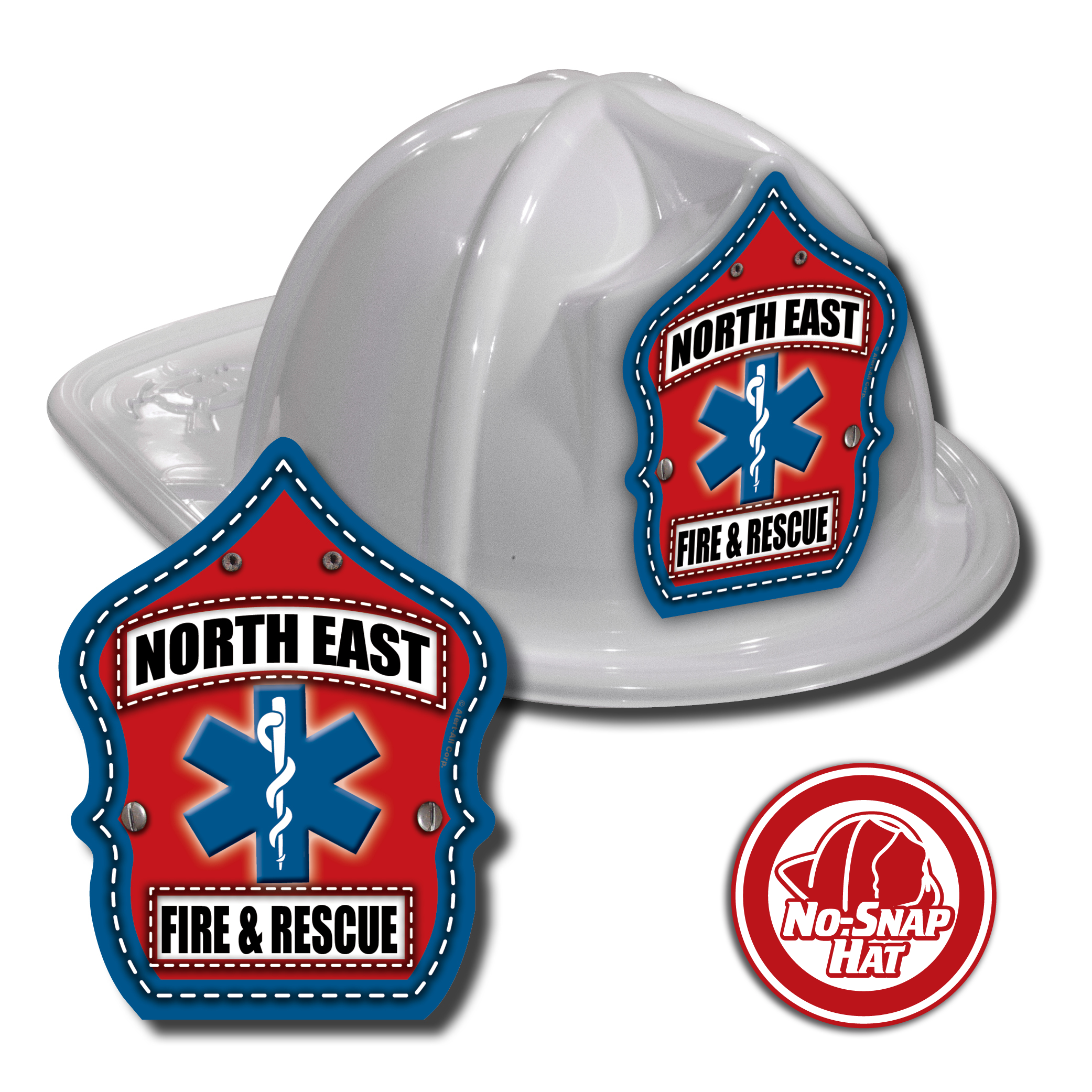 Custom EMS Hats in White