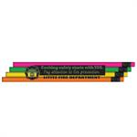 Custom Economy Pencil- Neon Assortment- 2023 Theme