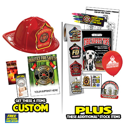 Custom Fire Hat Deluxe Pack