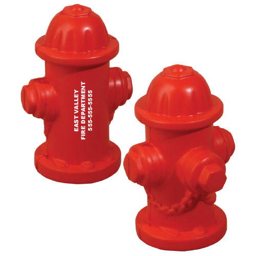 Custom Fire Hydrant Stress Reliever