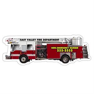 Custom Fire Truck Magnet