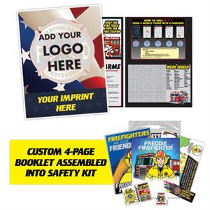 Custom Freddie Firefighter Safety Kit - Custom Logo