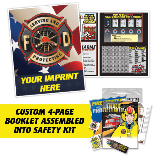 Custom Freddie Firefighter Safety Kit- Malt. Cross