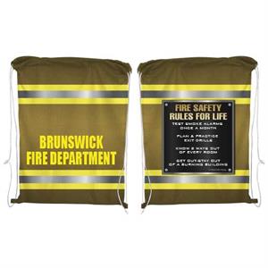 Custom Full Color Backpack - Tan Turnout Gear