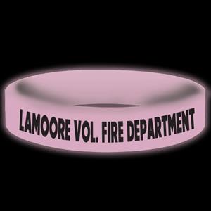 Custom Glow Awareness Band - Pink