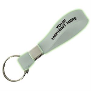 Custom Glow In The Dark Band Key Ring