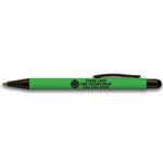 Custom Halcyon® Metal Pen/Stylus - Green