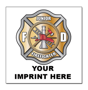 Custom Jr. Firefighter Maltese Cross Tattoo