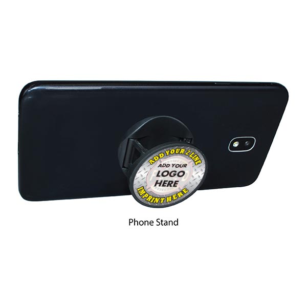 Custom Phone Holder - Diamond Plate 1