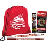 Custom Red Backpack Kit - Fire Truck