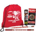 Custom Red Backpack Kit - Santa and Truck