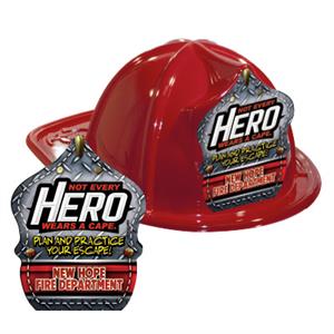 Custom Red Fire Hat -  2019 Theme